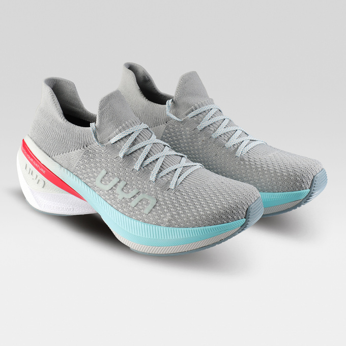 Schuhe UYN Lockie Man Shoes Turquoise Sole Silver