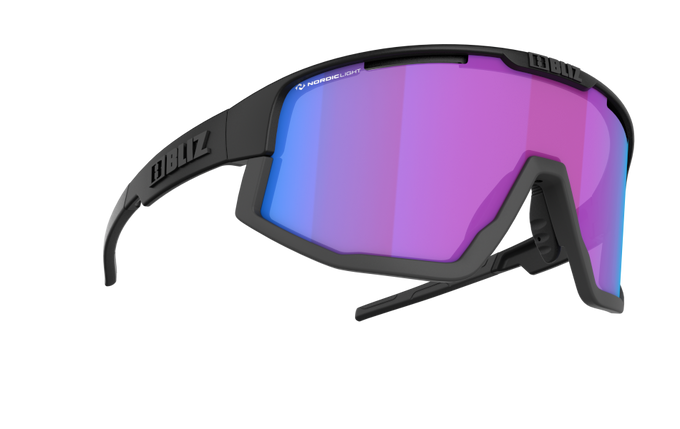 Sonnenbrille BLIZ Vision Matt Black Nano Optics/Nordic Light - 2024