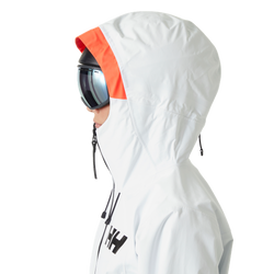 Skijacke Helly Hansen W Sogn Shell Jacket White - 2024/25 