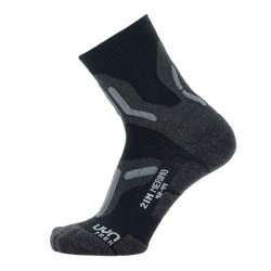 Outdoor Socken UYN Man Trekking 2in Merino Socks Black/Grey