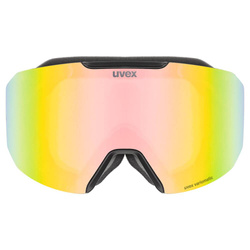 Brille Uvex Evidnt ATTRACT V Black Matt/Mirror Rainbow + spare lens - 2025/26