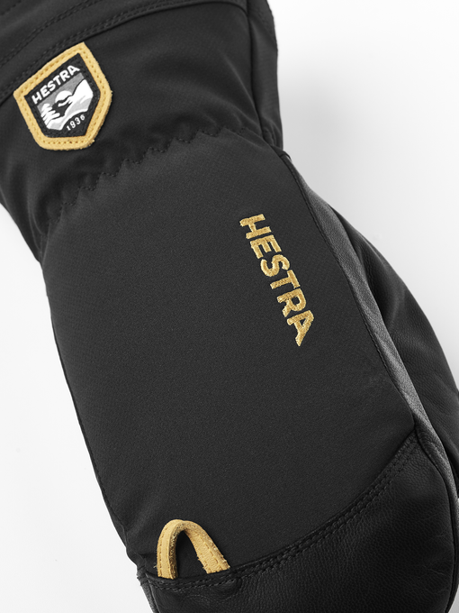 Gloves Hestra Heli Mistral Jr. Black - 2025/26