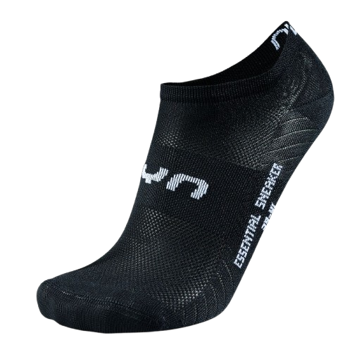 Outdoor Socks UYN Unisex Essential Sneaker Socks 2Pack Black