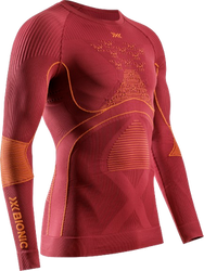 Thermal underwear X-bionic Energy Accumulator 4.0 Shirt LG SL Men Dune Red/Orange - 2024/25