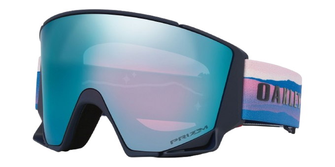 Goggles Oakley Flow Scape L Mikaela Shiffrin Signature/Prizm Snow Sapphire Iridium + Additional lens Prizm Snow Iced Iridium - 2025/26