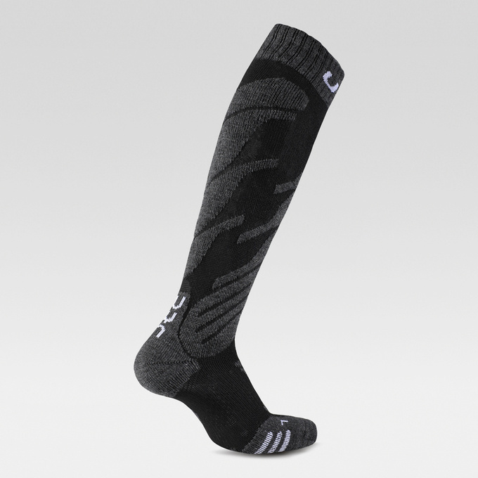 Skisocken UYN Junior Ski Socks Black - 2025/26