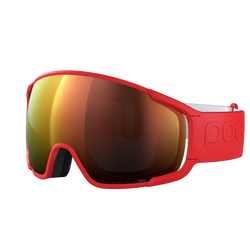 Goggles POC Zonula Prismane Red/Partly Sunny Orange - 2025/26