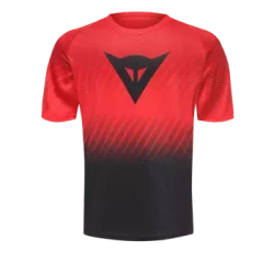 Radtrikot Dainese Scarabeo Jersey LS High-Risk-Red/Black - 2023