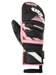 Gloves Ziener Lopaki-z As® Pr Mitten Glove Junior Unisex Black Pink Vanilla - 2025/26