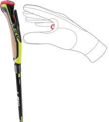 Poles Nordic Walking LEKI Speed Pacer Vario