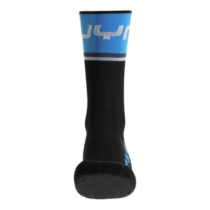 Radsocken UYN Man Cycling One Light Black/Cobalt Blue