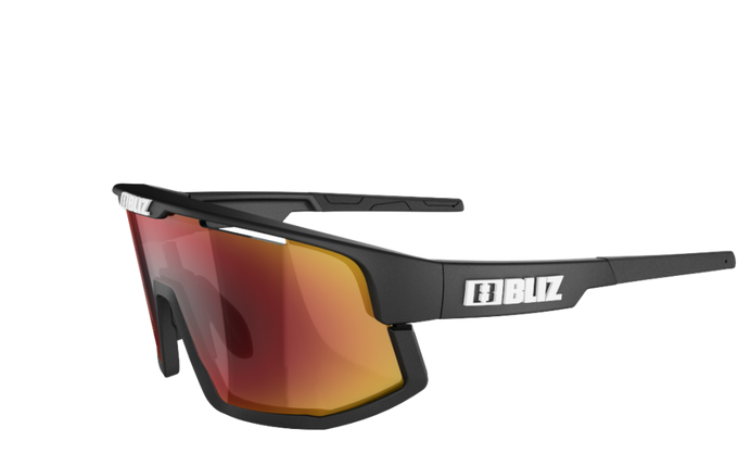 Sunglasses BLIZ Vision Matt Black/Brown Red - 2024