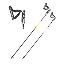 Skistöcke Gabel Carbon Cross Black/White CC Matt - 2025/26