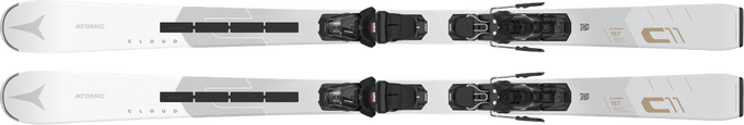 Skis Atomic Cloud C11 Revoshock Light + M 10 GW Black/Gold - 2024/25