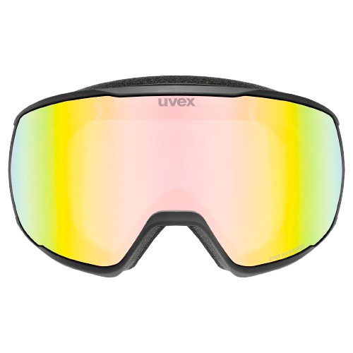 Brille Uvex Victorious V Black Matt/Mirror Rainbow - 2025/26