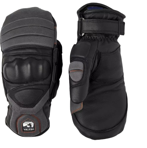 Handschuhe Hestra Impact Racing Sr. Mitt Black/Flame Red - 2025/26