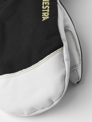 Gloves Hestra Army Leather Gore-Tex Mitt Black/Natural Grey - 2025/26