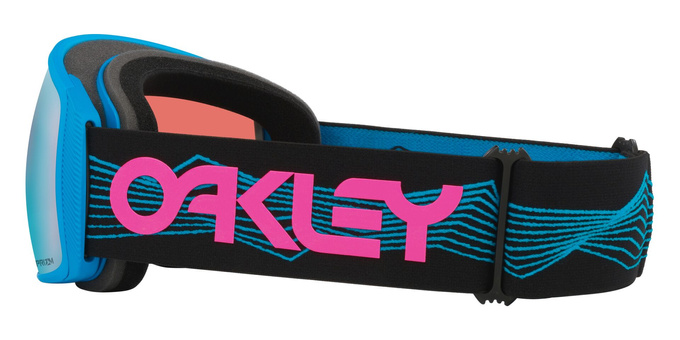 Brille Oakley Flight Tracker L Blue Dimension/Prizm Snow Sapphire Iridium - 2025/26