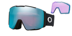 Goggles Oakley Line Miner Pro L Matte Black Prizm Sapphire + spare lenses Prizm Iced - 2024/25