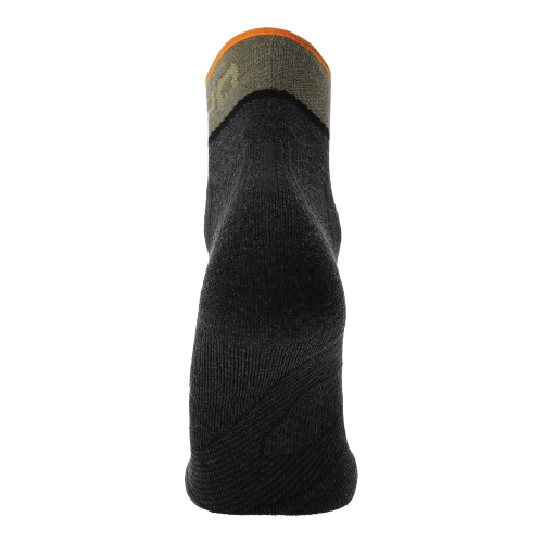Outdoor Socken UYN Man Trekking One Low Cut Socks Anthracite/Green