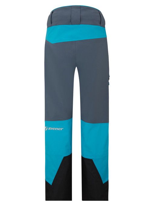 Ski pants Ziener Tewes Full-Zip Junior Teamwear Carribean Ombre - 2025/26
