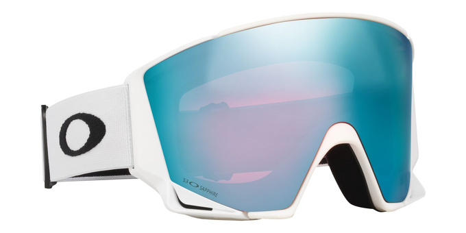 Goggles Oakley Flow Scape L Matte White/Prizm Snow Sapphire Iridium + Additional lens Prizm Snow Iced Iridium - 2025/26