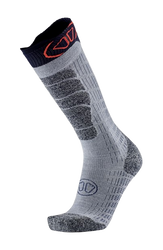 Ski socks Sidas Ski Merino Grey/Orange