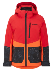 Jacke Ziener Trivor Lady Padded Red Orange Pop - 2024/25