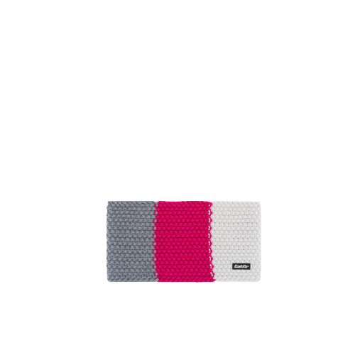 Headband Eisbar Jamie Flag STB Grey Mele/Pitti Pink/White - 2023/24
