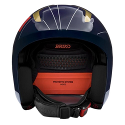 Helmet Briko Volcano 2.0 Graphik France Mips Shiny Blue/White - 2025/26