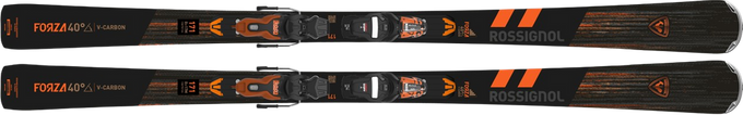 Ski Rossignol Forza 40°V-Ca Retail  + Xpress 11 GW B83 Black Orange - 2024/25