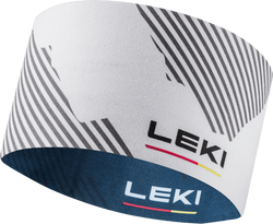 Stirnband LEKI XC Headband Blue/White/Grey