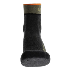 Outdoor Socken UYN Man Trekking One Low Cut Socks Anthracite/Green