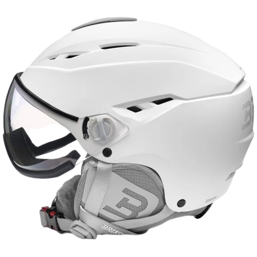 Helm Briko Chione Visor Photo Matt White - 2025/26