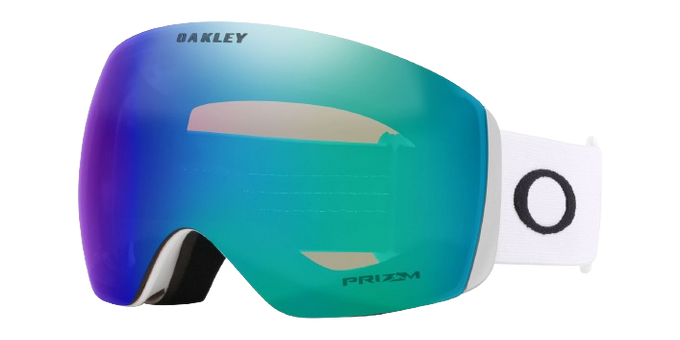 Brille Oakley Flight Deck L Matte White/Prizm Argon Iridium - 2025/26