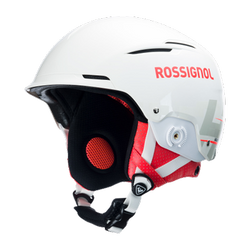 Helm Rossignol Hero Slalom Impacts White + Chinguard - 2025/26
