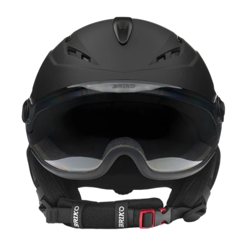 Helmet Briko Elio Visor Photo Matt Black - 2025/26