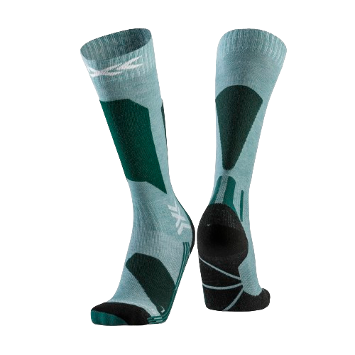 Socken X-socks Ski Discover OTC WMN Sage Green/English Lawn - 2025/26