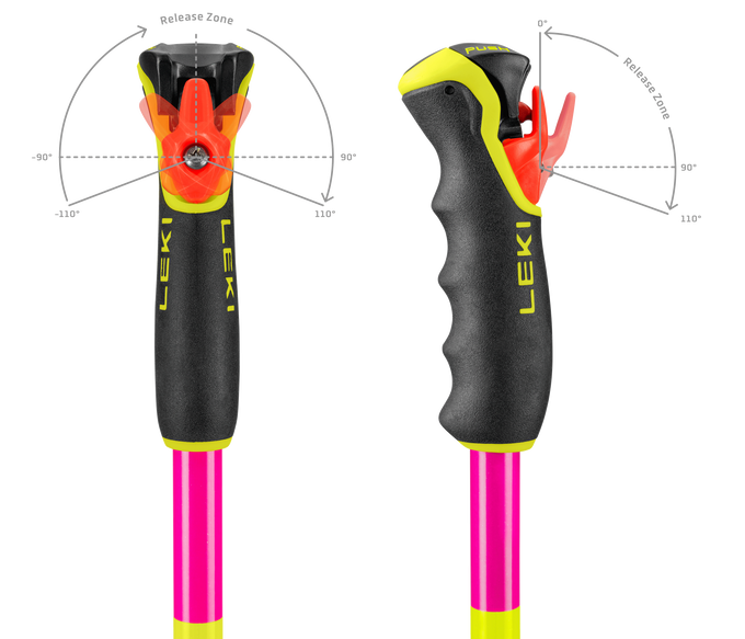 Poles LEKI Spitfire Vario 3D Pink - 2025/26