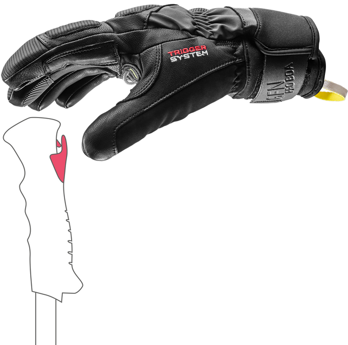 Gloves LEKI Griffin Tune 3D BOA - 2025/26