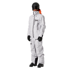 Skianzung Helly Hansen Chugach Infin Printed Suit Grey Fog Snow Camo Aop - 2024/25