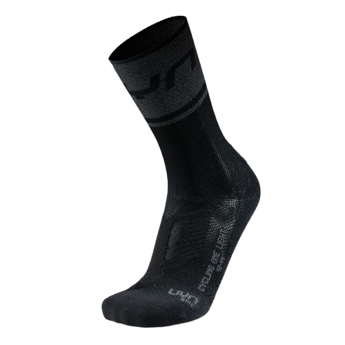 Outdoor Socken UYN Man Cycling One Light Socks  Black/Anthracite