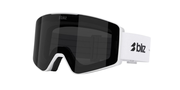 Goggles Bliz G001 Matte White Frame/Smoke Lens - 2025/26