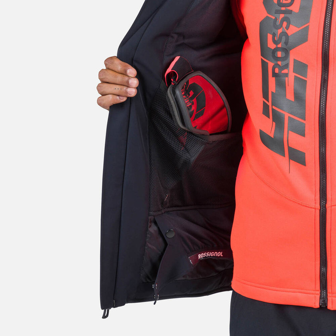 Skijacke Rossignol Hero Blackside JKT Black - 2024/25