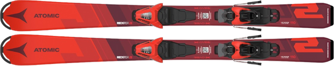 Skis Atomic Redster J2 100-120 + C 5 GW Red/Black - 2024/25