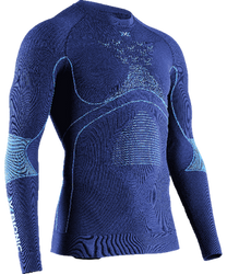 Thermounterwäsche X-bionic Energy Accumulator 4.0 Shirt LG SL Men Navy/Blue - 2023/24