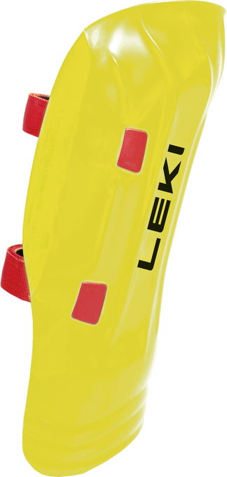 Schienbeinschutz LEKI Shin Guard Worldcup Pro Custom Fit Neon 