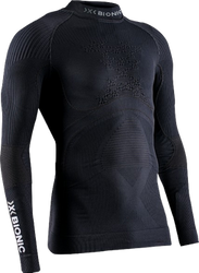 Thermal underwear X-bionic Energy Accumulator 4.0 Shirt Turtle Neck LG SL Men Opal Black/Arctic White - 2024/25