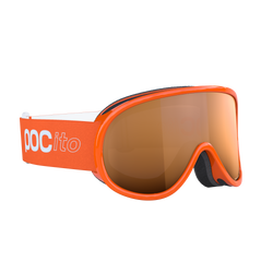 Goggles POC Pocito Retina Fluorescent Orange/Partly Sunny Light Orange - 2025/26