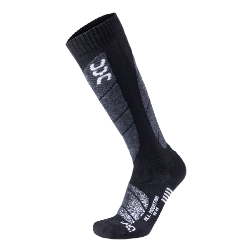 Skisocken UYN Ski All Mountain Man Black/White - 2025/26